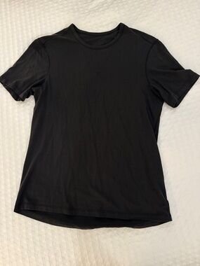 Lululemon Black Crew Neck Short Sleeve Shirt
